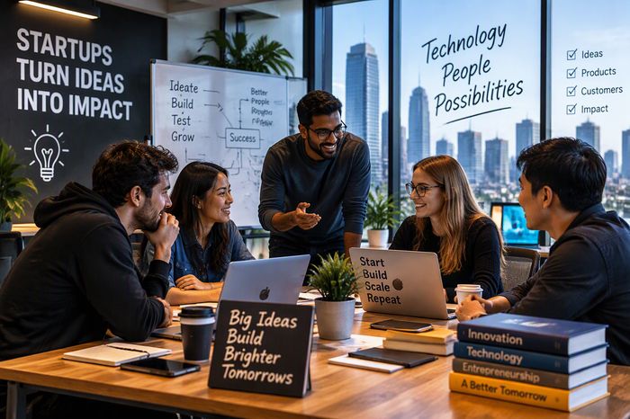 Startups and technology businesses